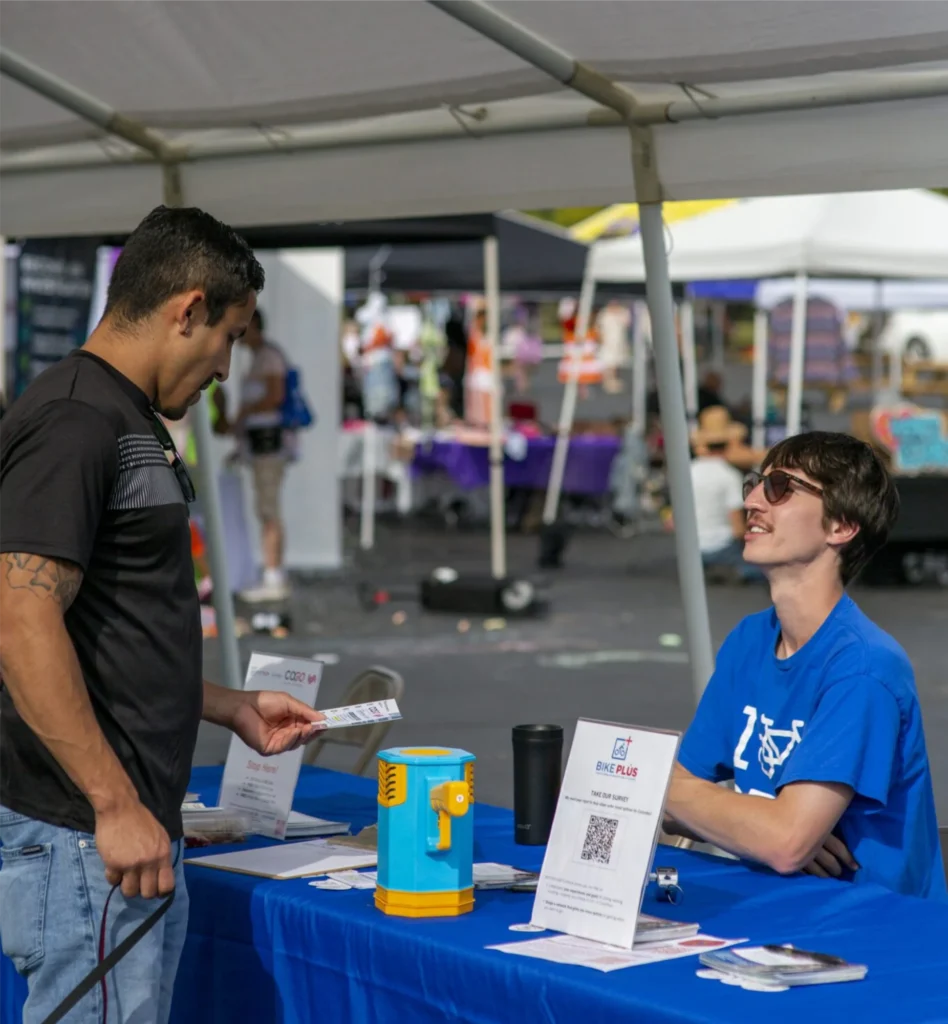 vendor booth